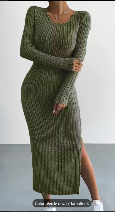 VESTIDO LARGO PARA DAMA - frente