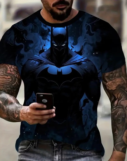 POLOS SUBLIMADOS BATMAN - reverso