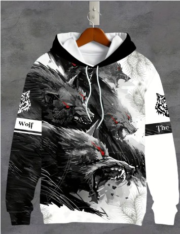 POLERA LOBOS - frente