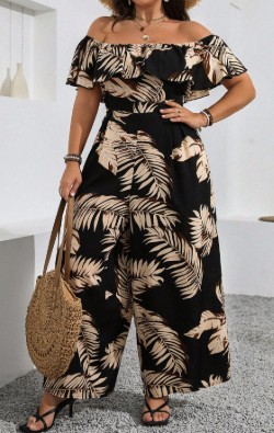 PANTALON PALASO HOJAS - frente