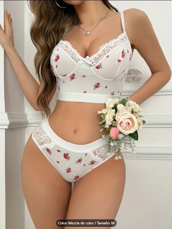 Conjunto De Lencería Y Ropa Interior Para Mujeres - frente