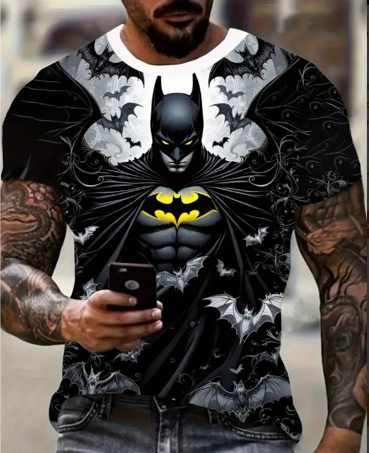 POLOS SUBLIMADOS BATMAN - frente