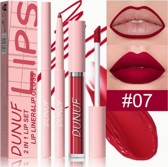 Set de Brillo de Labios y Delineador - frente